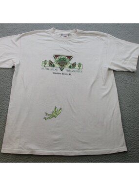 Vintage Daytona Beach Shirt Men's Large Surfside Treasures Florida Dolphins